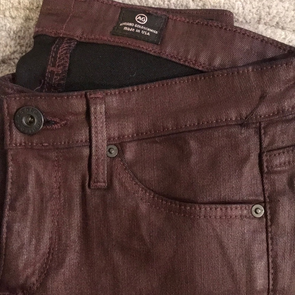 AG Leatherette Skinny Jean